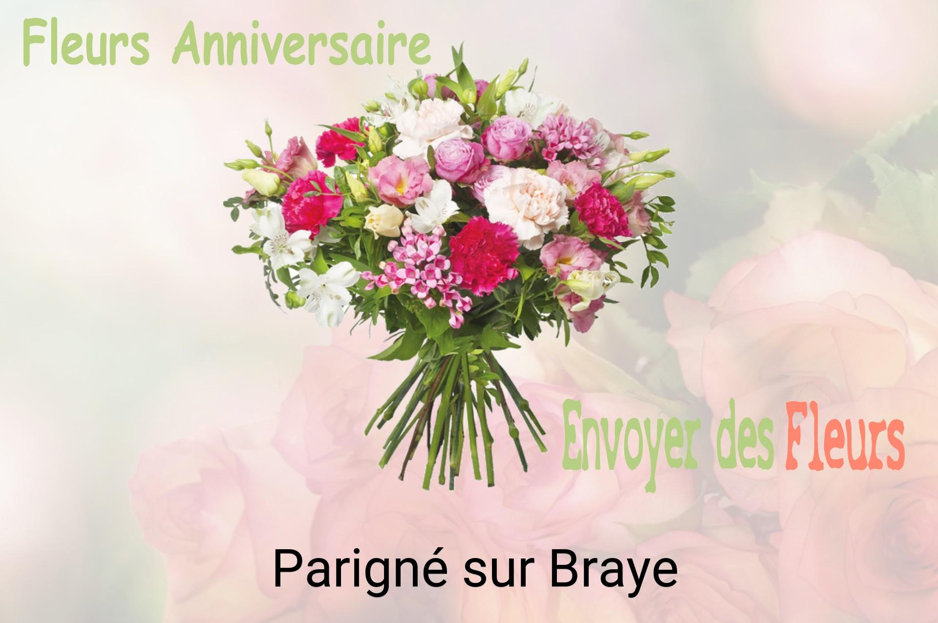 Bouquet de fleurs d’anniversaire livré à Parigné-sur-Braye