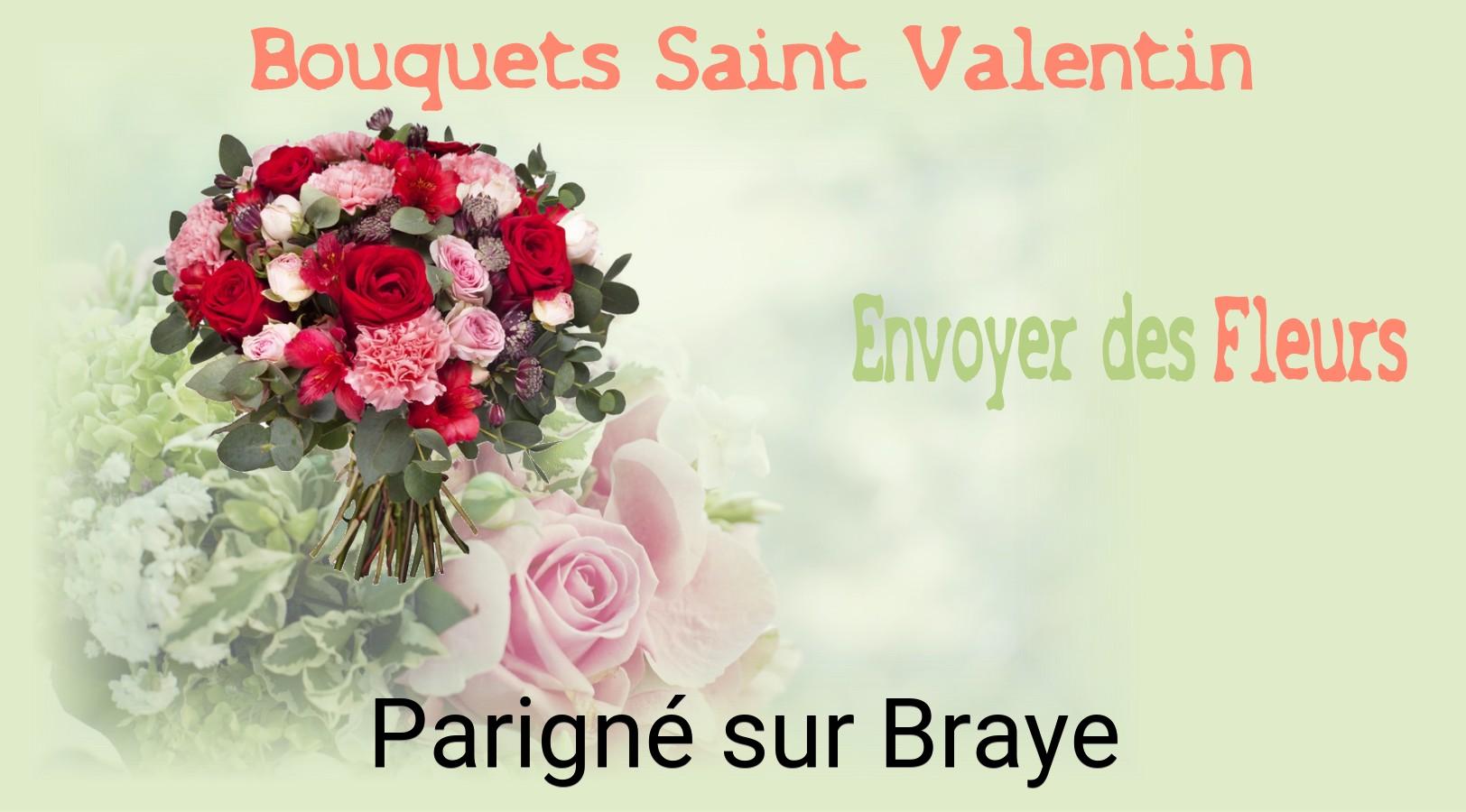 Roses de Saint-Valentin livrées à Parigné-sur-Braye